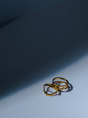 Wishbone Trio Ring
